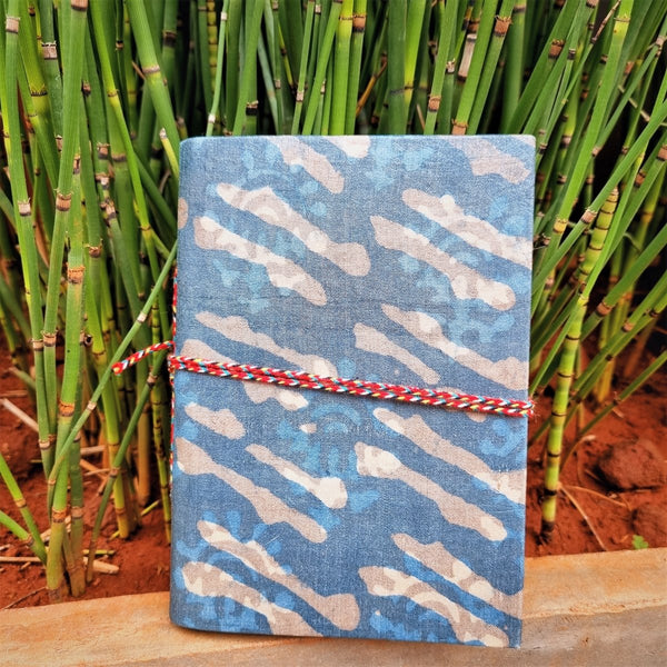 Buy Powder Kiss - Upcycled Handloom Fabric Journal | Shop Verified Sustainable Products on Brown Living
