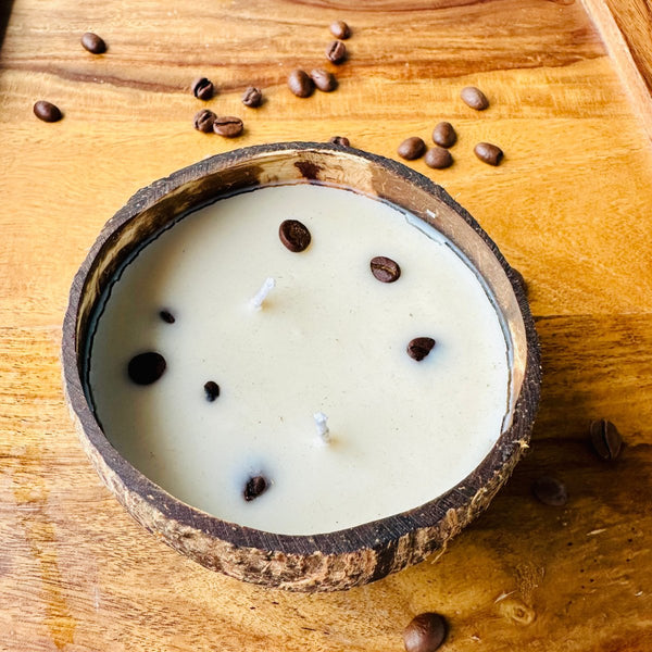 Buy Prakasha | Coffee Mocha Soy Wax Candles | Shop Verified Sustainable Products on Brown Living