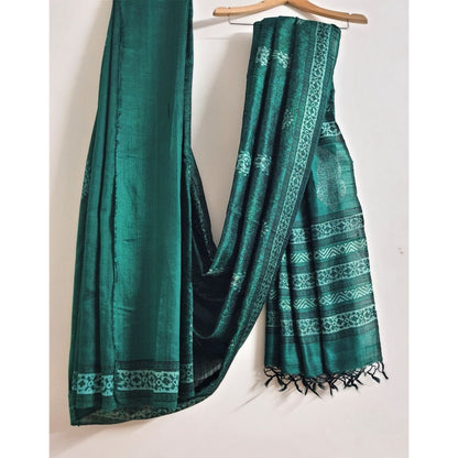 Prana Kosa Silk Saree | Verified Sustainable by Brown Living™