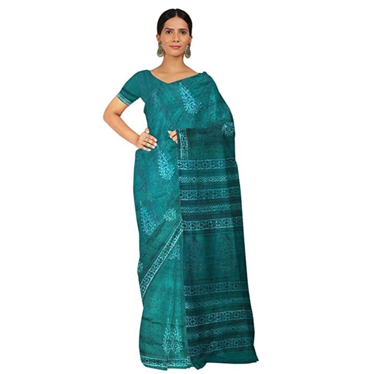 Prana Kosa Silk Saree | Verified Sustainable by Brown Living™