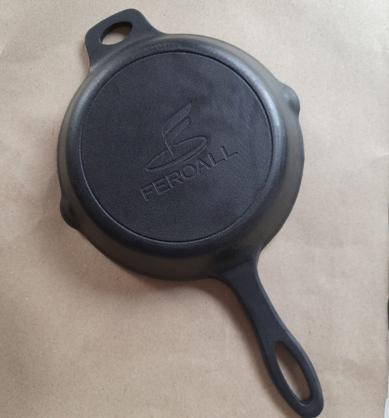 Buy Pre-seasoned Smooth Cast Iron Skillet (Small ) | Shop Verified Sustainable Cookware on Brown Living™