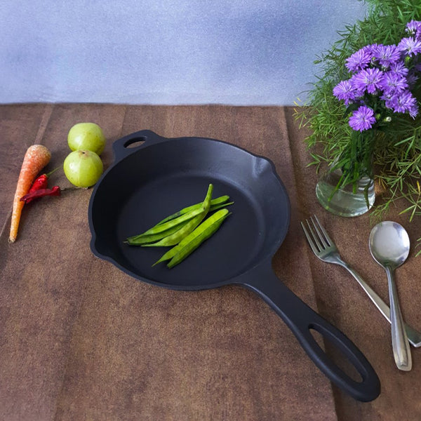 Buy Pre-seasoned Smooth Cast Iron Skillet | Shop Verified Sustainable Products on Brown Living