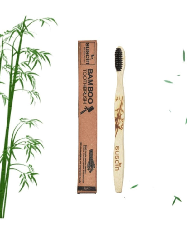Buy Premium Bamboo AQUILA Toothbrush Single | Shop Verified Sustainable Products on Brown Living