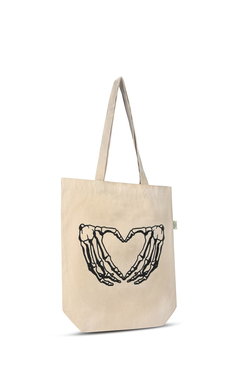 Premium Cotton Canvas Tote Bag- Bone White | Verified Sustainable Tote Bag on Brown Living™