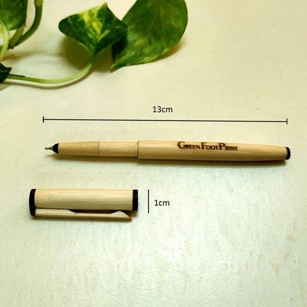 Buy Premium Handcrafted Bamboo Pens - Pack of 2 | Shop Verified Sustainable Pens on Brown Living™