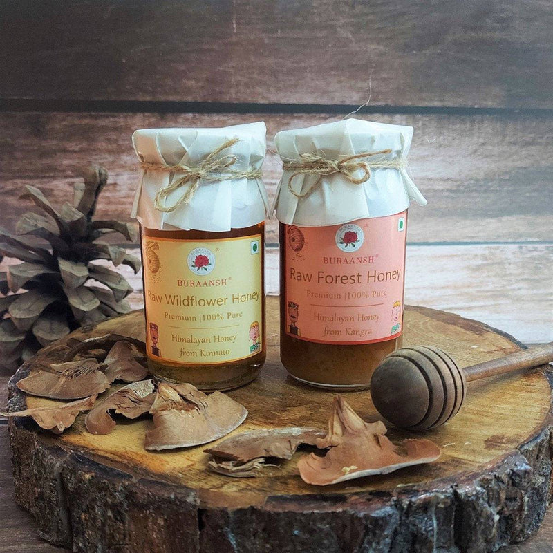 Buy Premium Mountain Honey Combo - Pack of 2 | Shop Verified Sustainable Honey & Syrups on Brown Living™