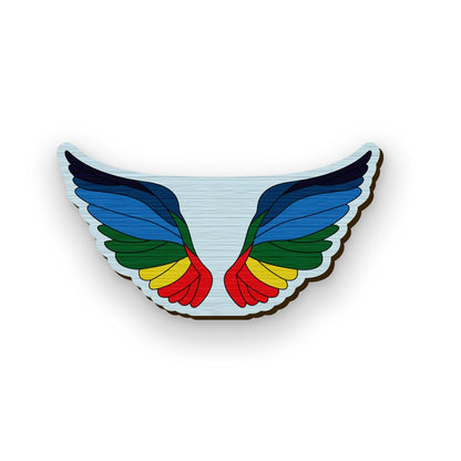 Pride Wings Handcrafted Pin | Verified Sustainable by Brown Living™