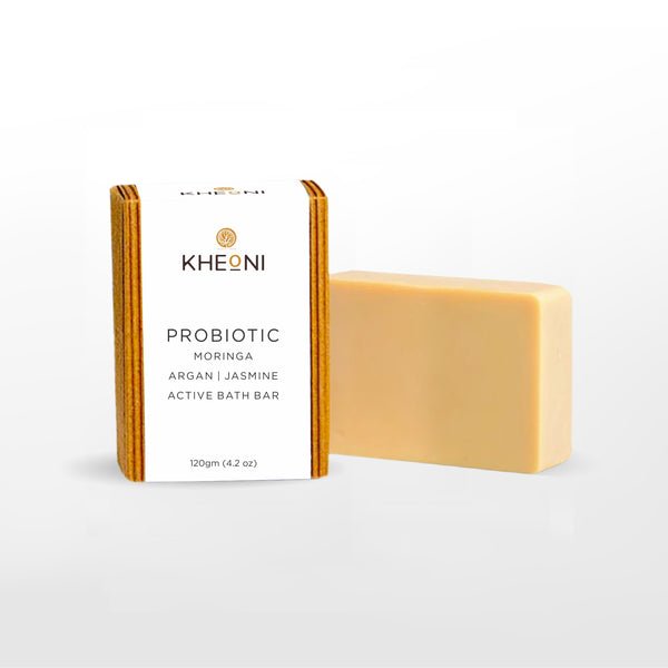 Buy Probiotic Soap Moringa Argan Jasmine Bath Bar | Shop Verified Sustainable Products on Brown Living