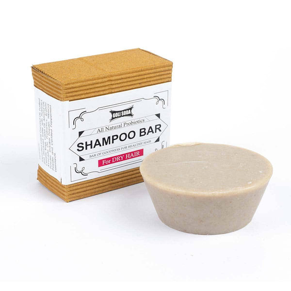 Buy Probiotics Sulphate-Free Shampoo Bar For Dry Hair - 90g | Shop Verified Sustainable Products on Brown Living
