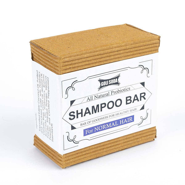 Buy Probiotics Sulphate-Free Shampoo Bar For Normal Hair - 90g | Shop Verified Sustainable Hair Shampoo Bar on Brown Living™