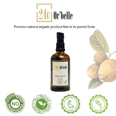 Psoriasis Oil - 100 ml – Body Oil on Brown Living™. SKU: PERE30. Img 6.