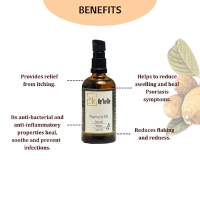 Psoriasis Oil - 100 ml – Body Oil on Brown Living™. SKU: PERE30. Img 4.