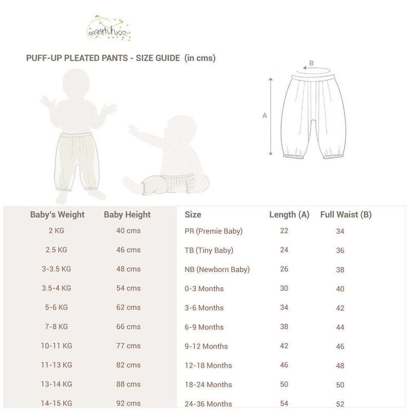 Buy Puff-up Pleated Pants | Shop Verified Sustainable Kids Pajamas on Brown Living™