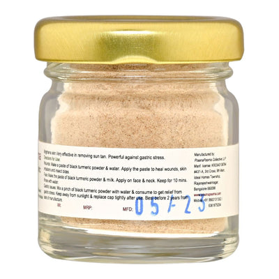 Pure Black Turmeric Powder - 20 g – Seasonings & Spices on Brown Living™. SKU: SKUB18. Img 2.