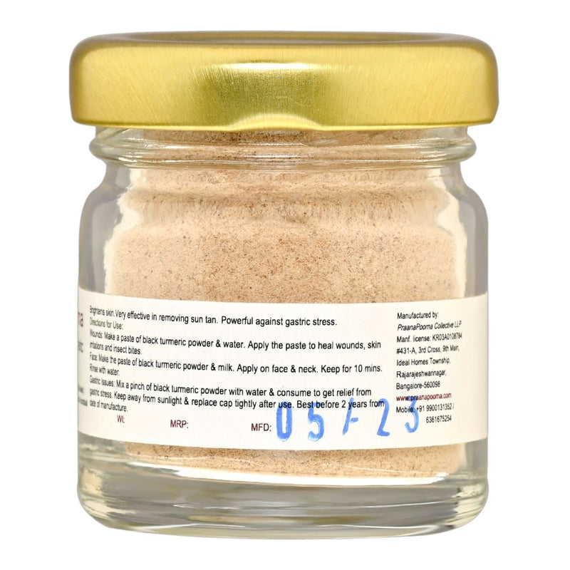 Buy Pure Black Turmeric Powder- 20 g | Shop Verified Sustainable Seasonings & Spices on Brown Living™