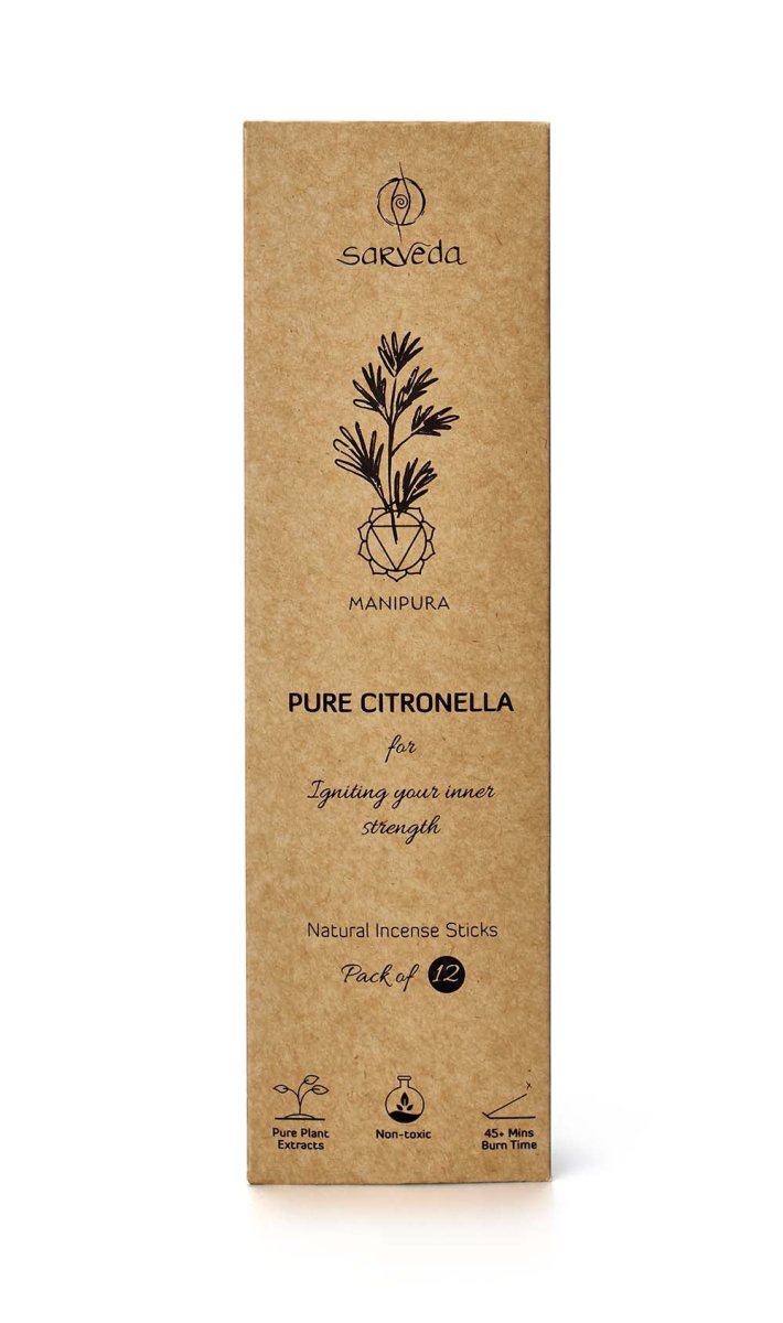 Buy Pure Citronella Incense Stick | Shop Verified Sustainable Products on Brown Living