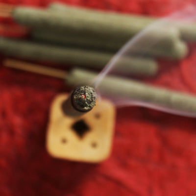 Pure Dhuna (Natural Resin) Incense Stick - 300Pcs (6Xset Of 50) – Pooja Needs on Brown Living™. SKU: PK - INS/DH50X6. Img 4.