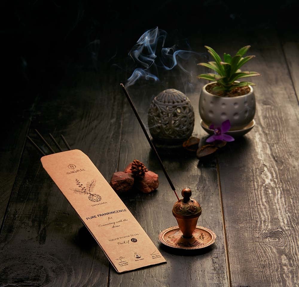 Pure Frankincense Incense Stick | Verified Sustainable by Brown Living™