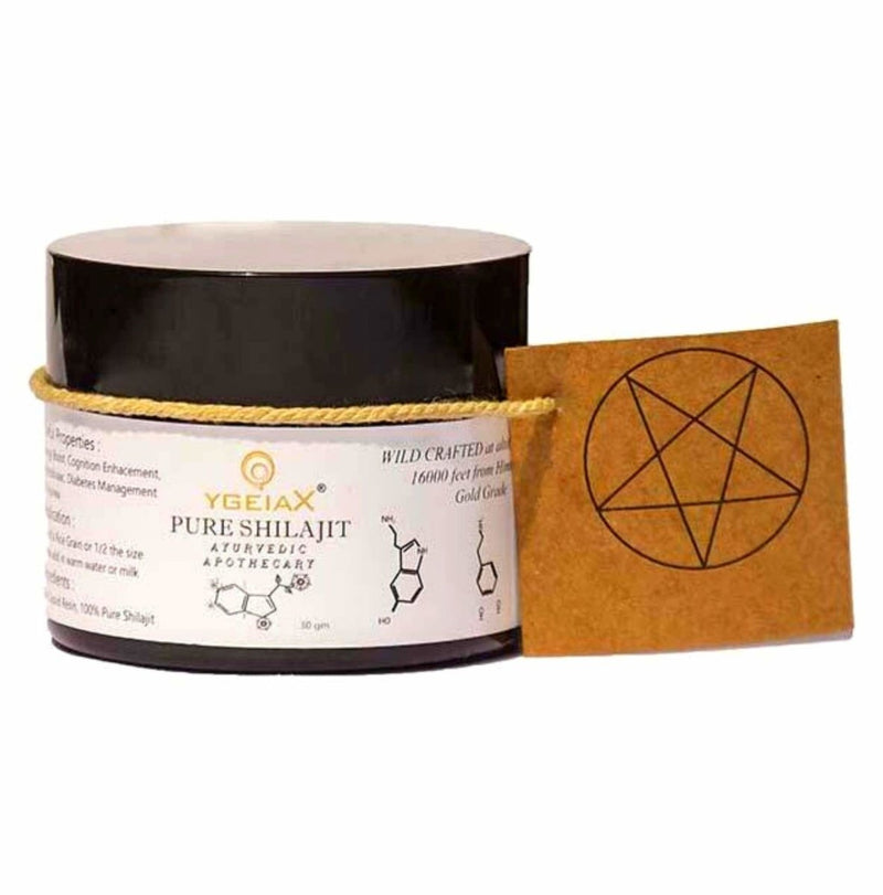 Buy Pure Gold-Grade Shilajit - 30g | Shop Verified Sustainable Health & Energy Drinks on Brown Living™