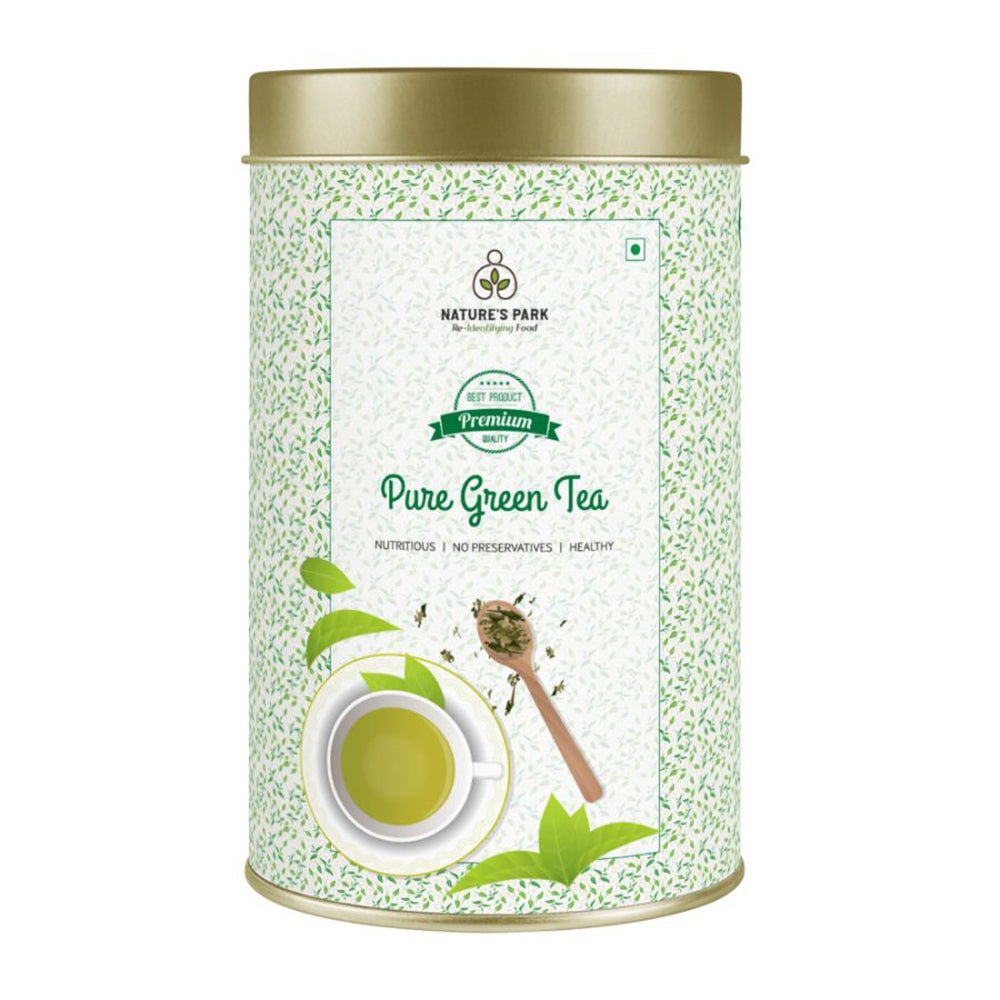 Pure Green Tea Can (125 g) | Verified Sustainable by Brown Living™