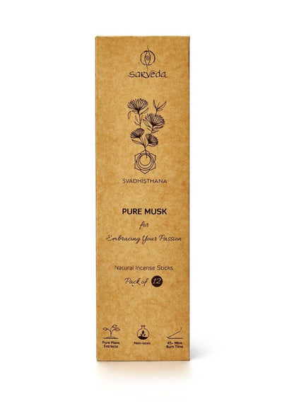 Pure Musk Incense Stick | Verified Sustainable by Brown Living™