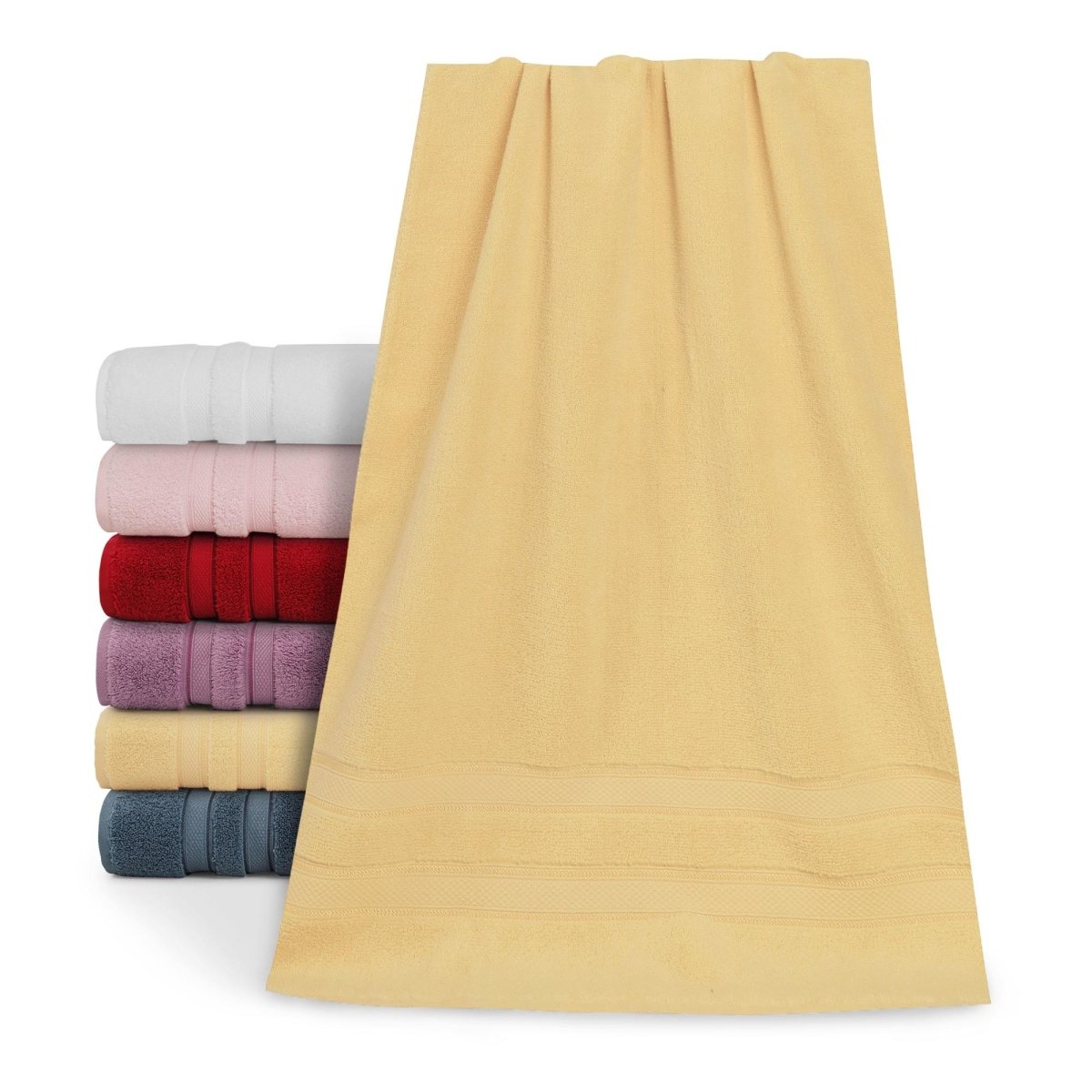 Pure paradise Zero Twist Cotton 600 GSM - Empire Yellow | Verified Sustainable by Brown Living™