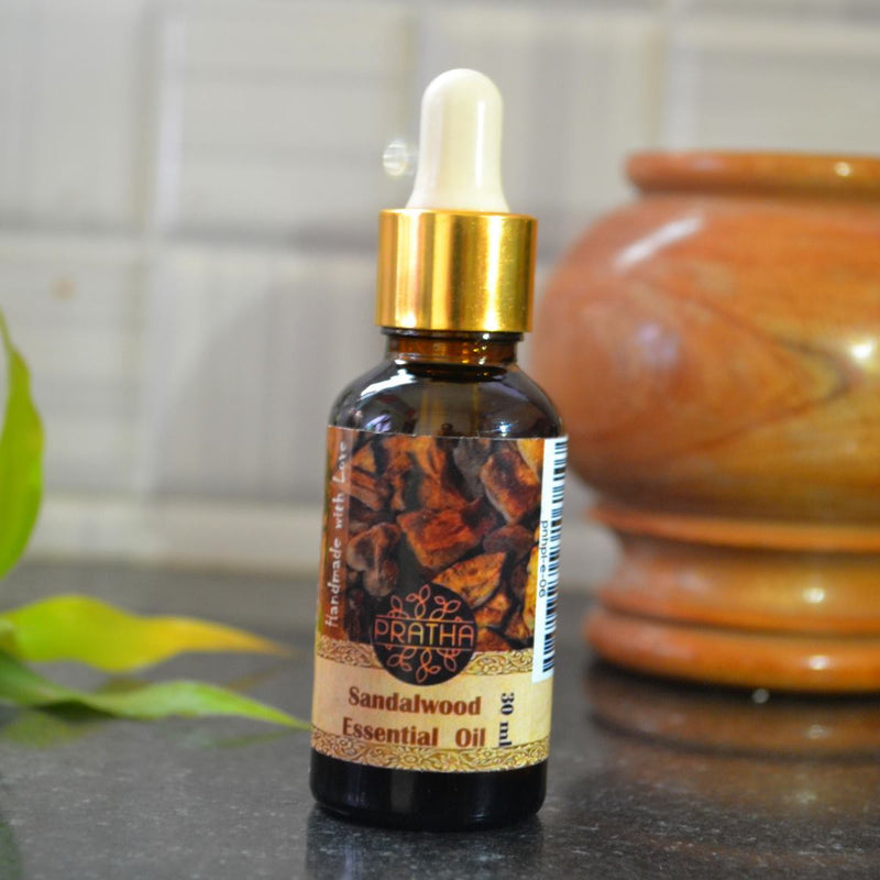 Buy Pure Sandalwood Essential oil - 30mL | Shop Verified Sustainable Essential Oils on Brown Living™