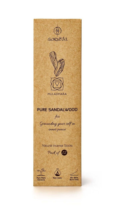 Pure Sandalwood Incense Stick | Verified Sustainable by Brown Living™