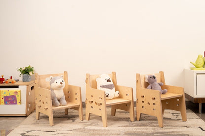 Purple Mango Wooden Weaning Chair | Verified Sustainable by Brown Living™