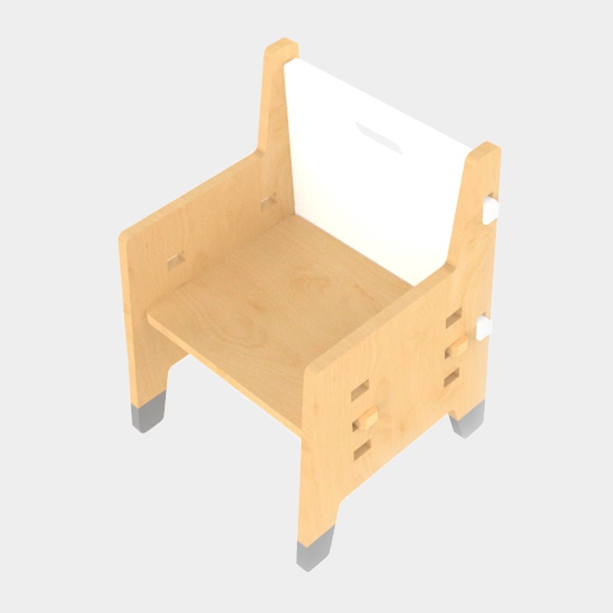 Purple Mango Wooden Weaning Chair | Verified Sustainable by Brown Living™