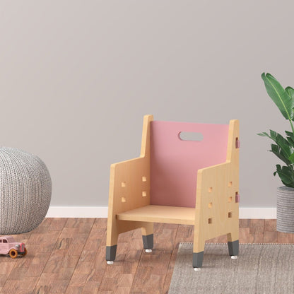 Purple Mango Wooden Weaning Chair | Verified Sustainable by Brown Living™