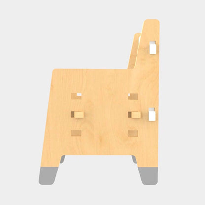 Purple Mango Wooden Weaning Chair | Verified Sustainable by Brown Living™