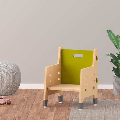 Purple Mango Wooden Weaning Chair | Verified Sustainable by Brown Living™