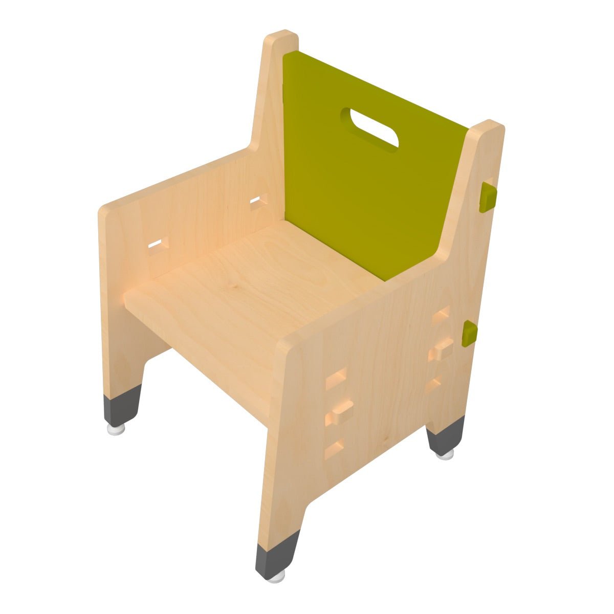 Purple Mango Wooden Weaning Chair | Verified Sustainable by Brown Living™