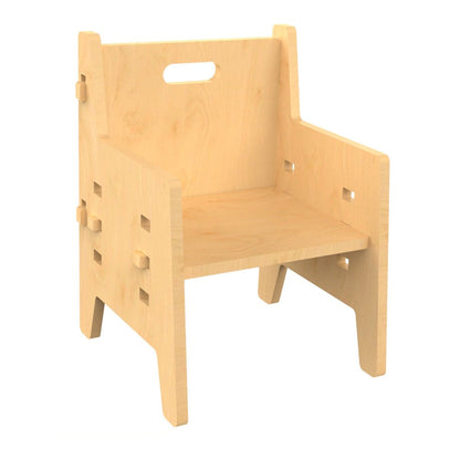 Purple Mango Wooden Weaning Chair | Verified Sustainable by Brown Living™