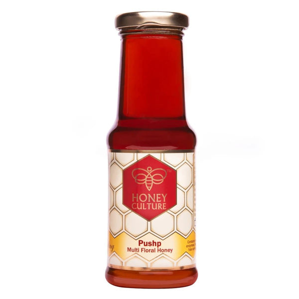 Buy Pushp - Multi Floral Honey - 275g | Shop Verified Sustainable Honey & Syrups on Brown Living™