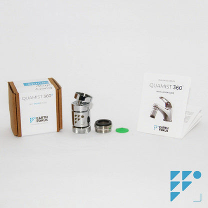 Quamist 360 Dual - Mode Water - Saving Nozzle For Standard Size Tap | Verified Sustainable by Brown Living™