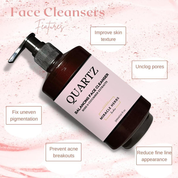 Buy Quartz Balancing face Cleanser | Shop Verified Sustainable Face Cleanser on Brown Living™