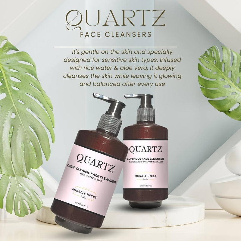 Quartz Deep Cleanse Face Cleanser | Verified Sustainable by Brown Living™