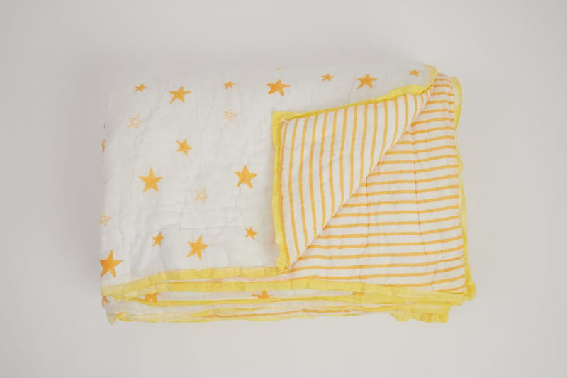 Buy Quilt - Ace The Superbaby Flies Over Town | Shop Verified Sustainable Products on Brown Living