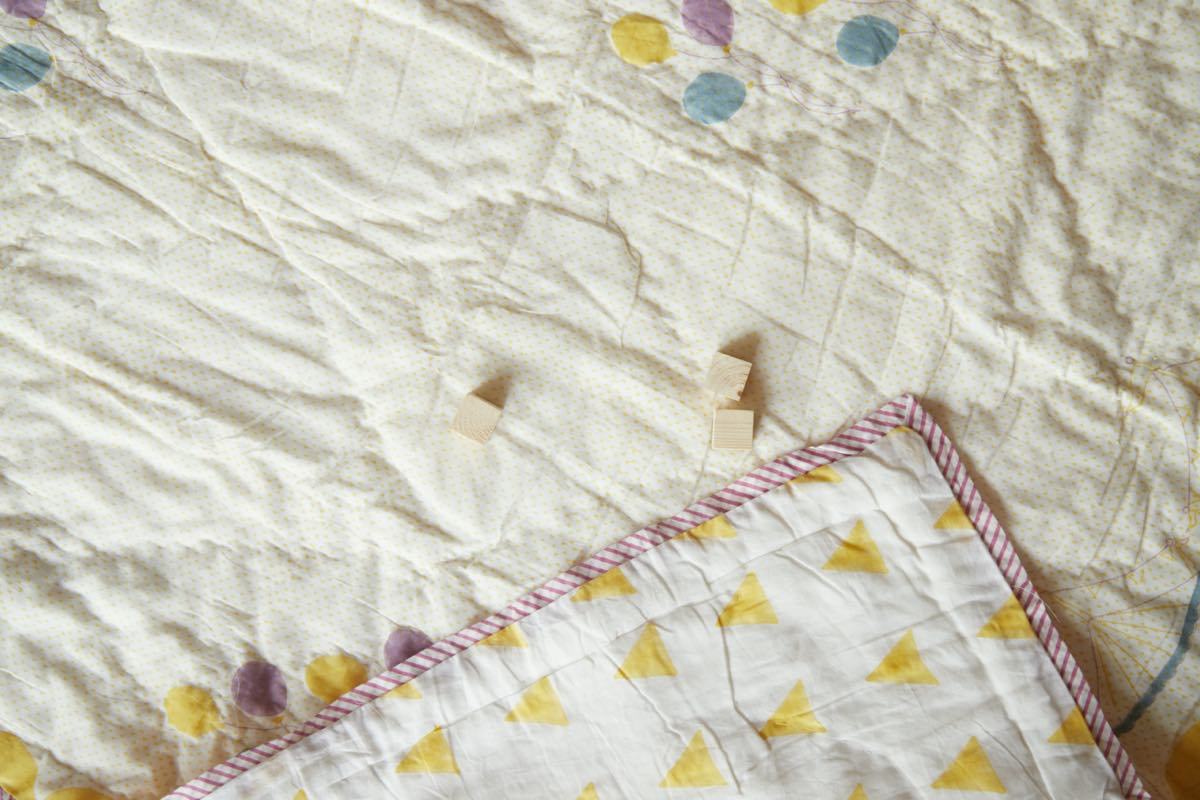 Quilt - I Am Going To The Circus - Yellow | Verified Sustainable by Brown Living™