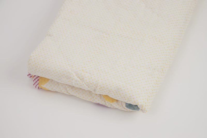 Buy Quilt - I Am Going To The Circus - Yellow | Shop Verified Sustainable Products on Brown Living