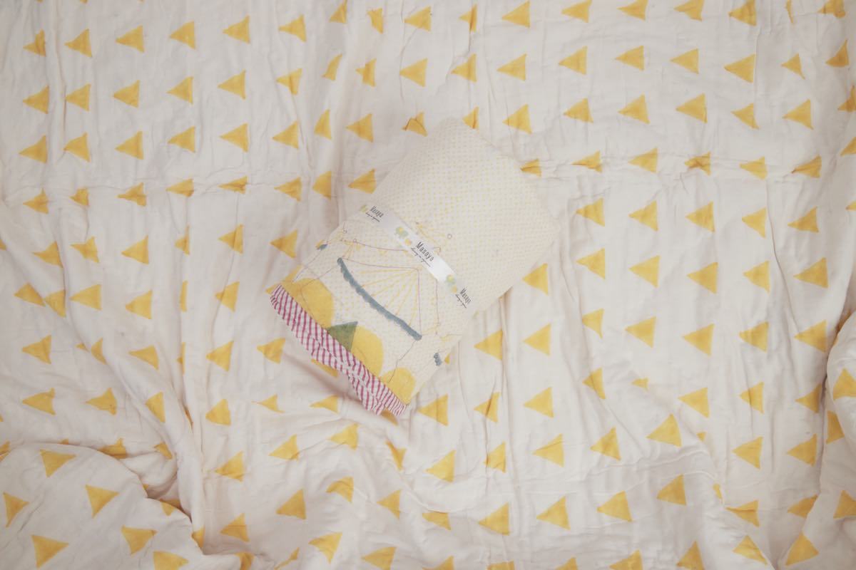 Quilt - I Am Going To The Circus - Yellow | Verified Sustainable by Brown Living™