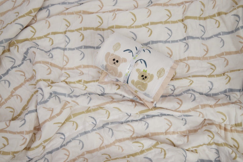 Buy Quilt- K for Koala- Beige | Shop Verified Sustainable Bed Linens on Brown Living™