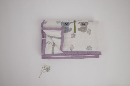 Quilt - K for Koala - Purple | Verified Sustainable by Brown Living™