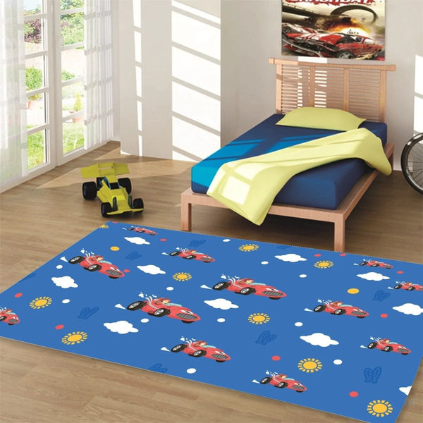 Buy Racing Cars Kids Play Mat | Shop Verified Sustainable Mats & Rugs on Brown Living™