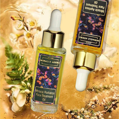 Radiance - Face Treatment Oil with Multivitamin Complex & 100% Pure Plant Extracts | Verified Sustainable by Brown Living™