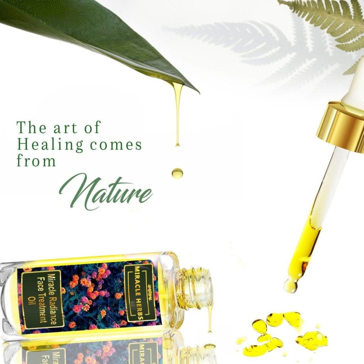 Radiance - Face Treatment Oil with Multivitamin Complex & 100% Pure Plant Extracts | Verified Sustainable by Brown Living™