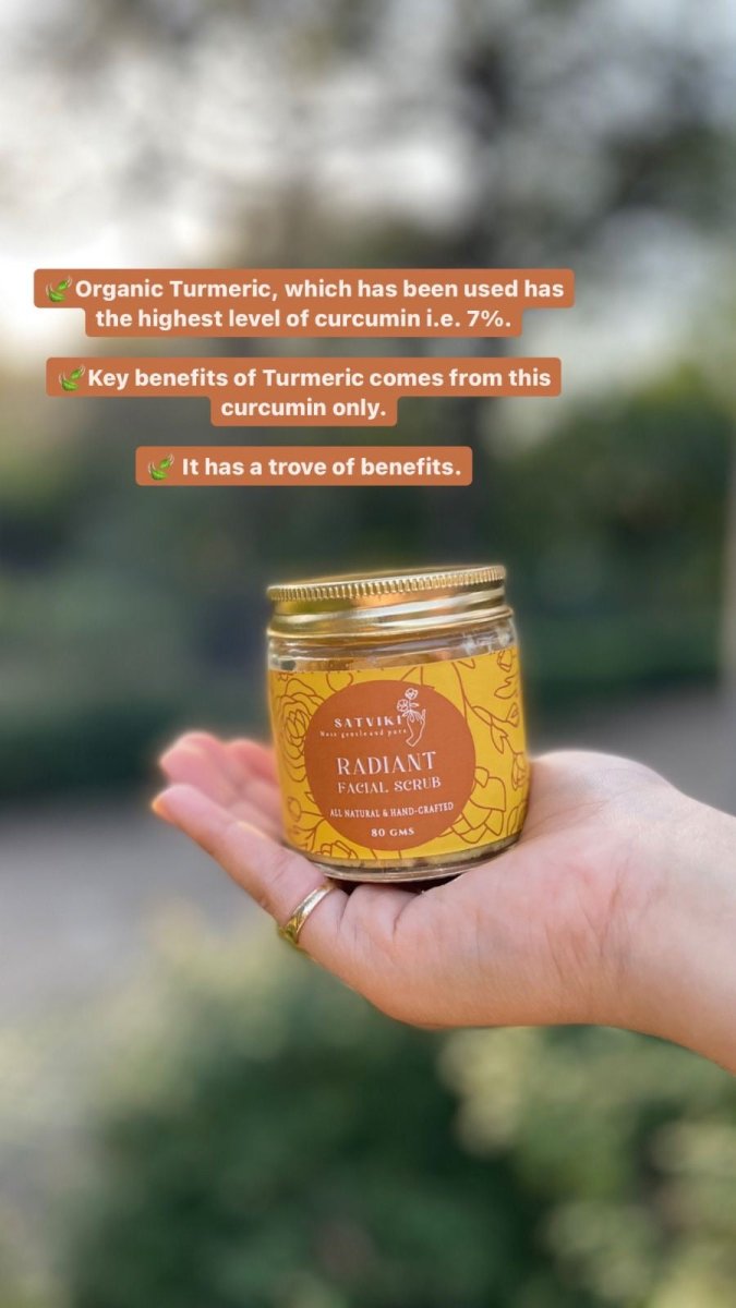 Buy Radiant Facial Scrub | All Natural | Shop Verified Sustainable Face Scrub on Brown Living™