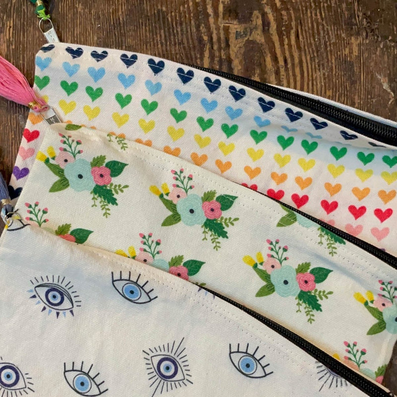 Buy Rainbow Heart Pouch | Shop Verified Sustainable Products on Brown Living